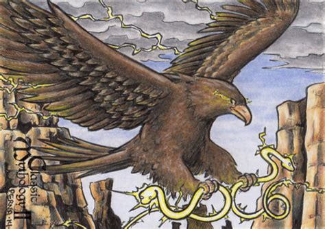 Thunderbird Sketch Card - Classic Mythology II by tonyperna on DeviantArt