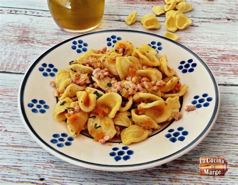 Orecchiette Al Ragu Bianco La Cucina Di Marge