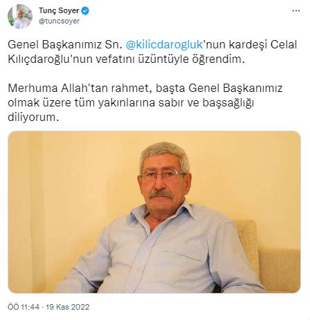 Yekvücut on Twitter Kemal Kılıçdaroğlu nun kardeşi Celal Kılıçdaroğlu