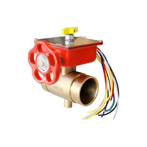 Bronze Butterfly Valve Tamper Switch Ul Fm Approved