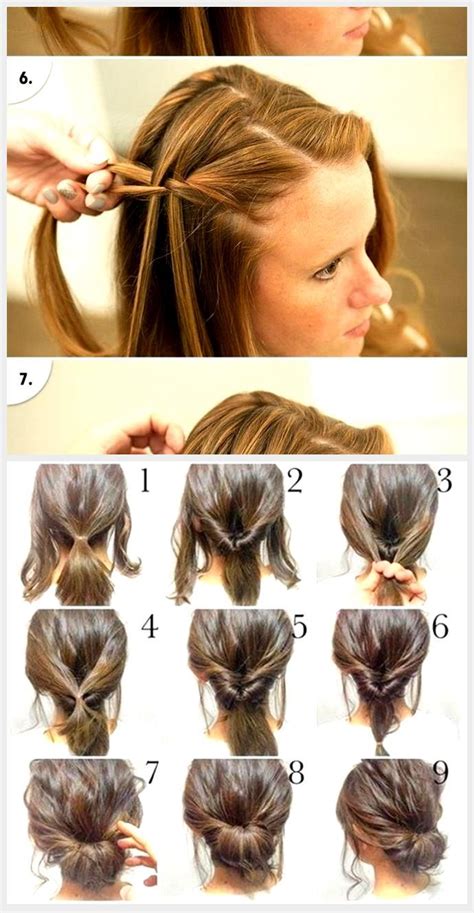 Unique Simple Diy Hairstyles For Medium Hair For Short Hair Stunning