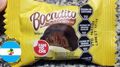 Fantoche Bocadito De Dulce De Leche Con Ba O De Reposter A Semiamargo