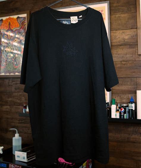 Skulls Sakura Blacked Out Sakura Tee Moon Materials