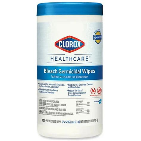 Germicidal Wipes — Mountainside Medical Equipment
