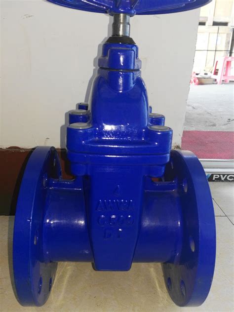 Awwa C C Resilient Seated Ductile Cast Iron Gate Valve With