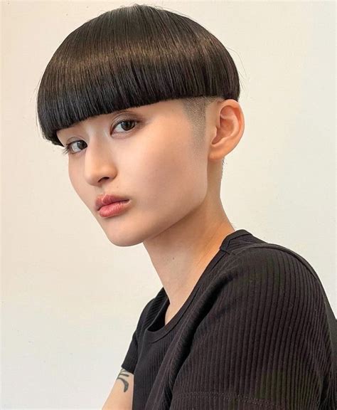 Pin by Saw on တတတ Bowl cut Short hair styles Cute haircuts