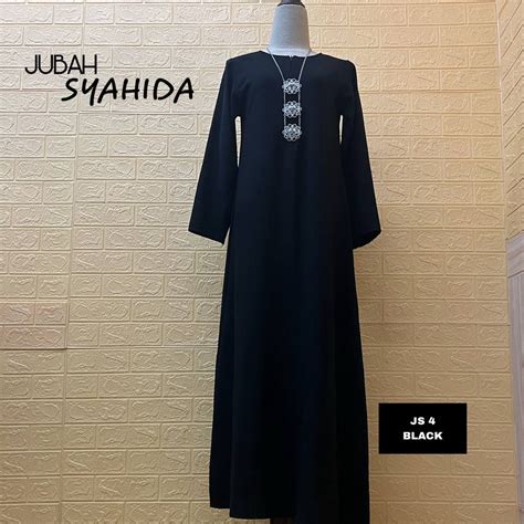 Jubah Syahida By Imriana Jubah Putih Umrah Haji Cey Ironless Plus