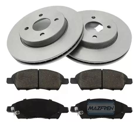 Discos Y Pastillas Delanteros P Nissan March Versa Note