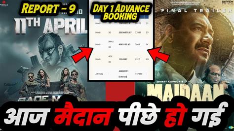 Bade Miyan Chote Miyan Vs Maidaan Day Advance Booking Report Ajay