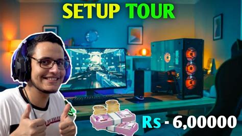 Triggered Insaan 600000 Setup Tour 🔥🔥 Live Insaan Aranya Gaming Youtube