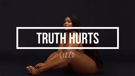 Lizzo Truth Hurts Lyrics Youtube