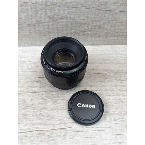 Jual Lensa Canon Ef 50mm F18 Mark Ii Second Shopee Indonesia