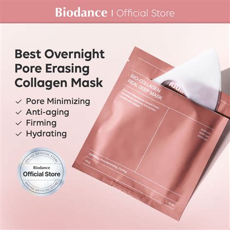 Biodance Bio Collagen Real Deep Mask Overnight Mask Pore Eraser Mask