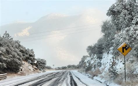 Nevadas En Sonora Cananea Y Nogales Dejan Bellos Paisajes El Sol De