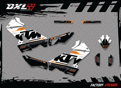 KTM 950 990 ADVENTURE STICKER KIT Adv Bikes