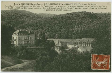 Belfort Les Vosges Illustr Es Rougemont Le Ch Teau Territoire De