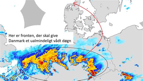 Dmi Deler Nyt Billede Kaskader Af Vand P Vej Bt Vejret Bt Dk