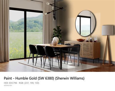 Sherwin Williams Humble Gold SW 6380 Paint Color Codes Similar