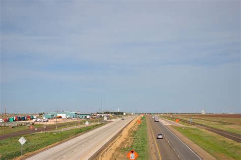 Interstate 40 Aaroads Texas Highways Map Of I 40 In Texas