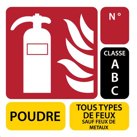 Extincteur Poudre Classe ABC Sécurité Incendie