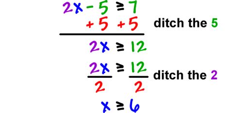 How To Solve Inequalities 7th Grade Math