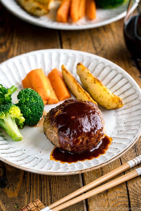 Japanese Hamburger Steak Hambagu • Just One Cookbook