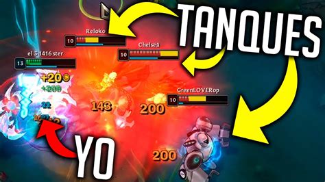 EL MEJOR CAMPEÓN contra TANQUES Kayn Jungla League of Legends