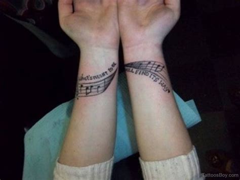 41 Awesome Music Notes Tattoos On Wrists