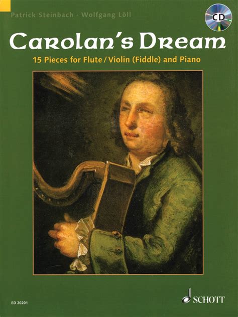 Amazon Carolan S Dream 15 Pieces For Flute Violin Fiddle And