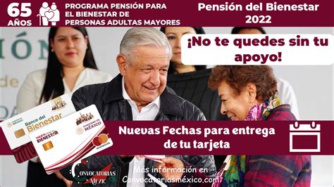 No Te Quedes Sin Tu Apoyo Tarjeta Pensi N Pensi N Para El