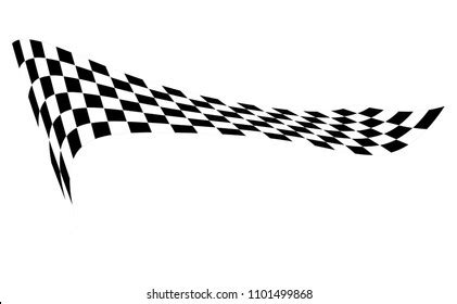 Checkered Flag Banner Clipart