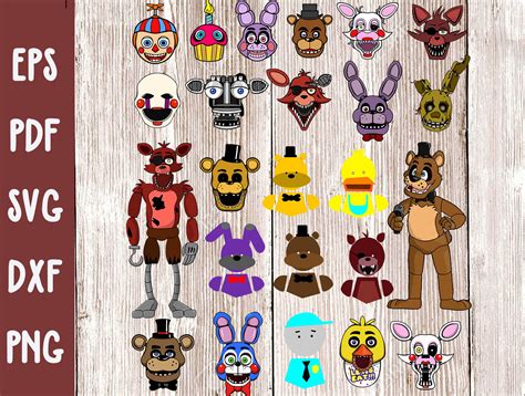 Foxy Five Nights At Freddy S Svg