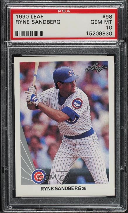 Most Valuable Ryne Sandberg Cards Midland Mint