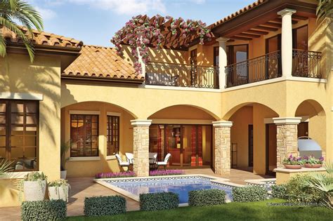 Houseplans Small Mediterranean Homes Mediterranean House Plans