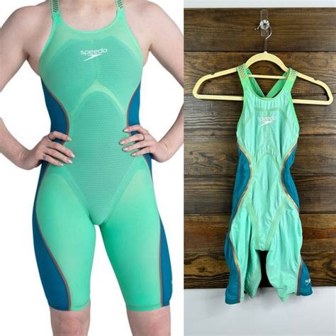 Speedo Swim Speedo Fastskin Lzr Pure Intent Open Back Kneeskin Tech