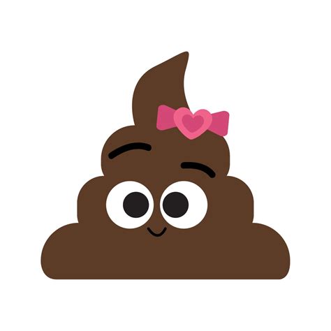 cute poop emoji 11143878 Vector Art at Vecteezy