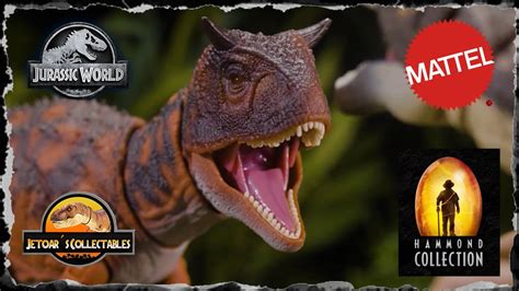 Novedades Jurassic World Hammond Collection Carnotaurus De Mattel