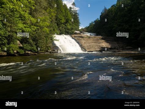 Triple Falls In Dupont State Forest North Carolina Stock Photo Alamy