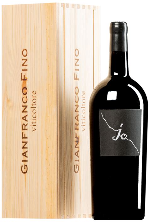 Jo Negroamaro Salento IGT 2021 MAGNUM In Original Holzkiste Apulien