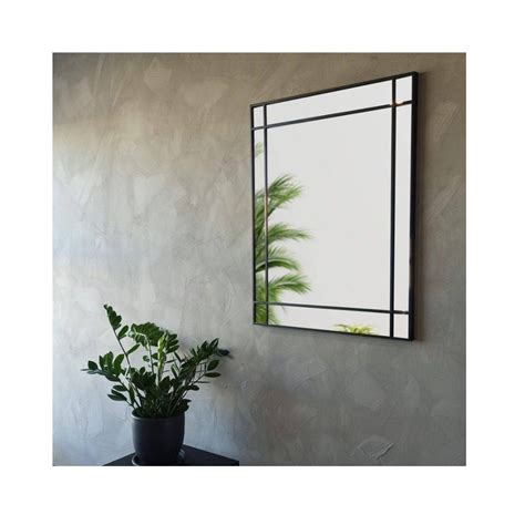 Black Decorative Wall Magic Mirror Home Ofice And Farmhouse Decor For