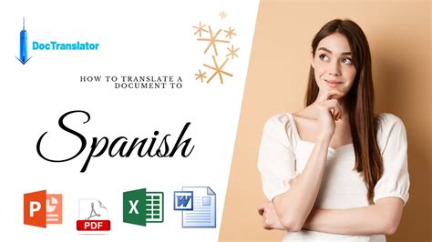 How To Translate A Document To Spanish For Free Doctranslator