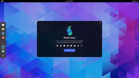 Parch Linux: A Simple & Easy-to-Use Arch-based Distro