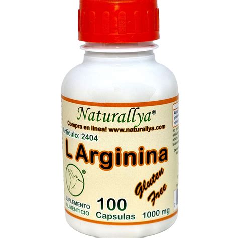 L Arginina 1000 Mg Naturallya Store