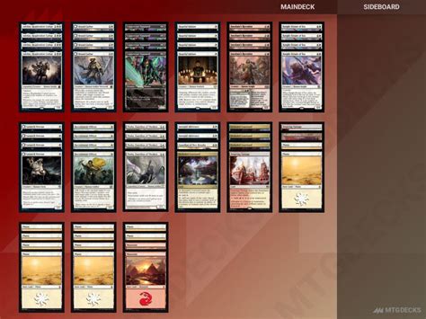 Arena Standard Boros Humans Deck By Grindalf Mtg Decks