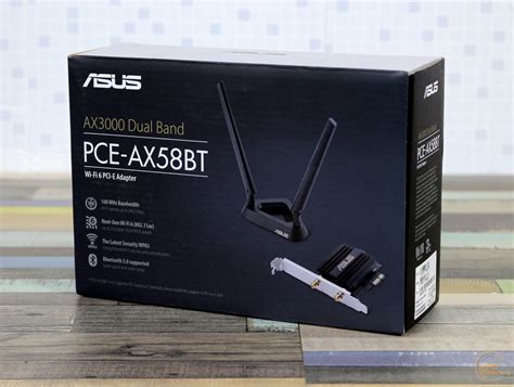 Обзор двухдиапазонного беспроводного адаптера ASUS PCE AX58BT Wi Fi 6