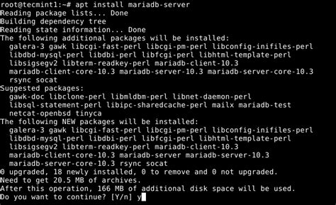 Nola Instalatu MariaDB Datu Basea Debian 10 N