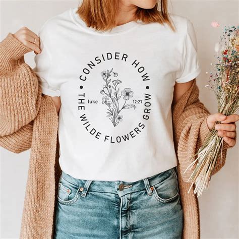 Consider How The Wildflowers Grow Svg Bible Verse Svg Wildflower Svg