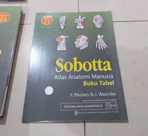 Atlas Anatomi Manusia Sobotta Edisi 23 Asli 4 Buku Buku Alat Tulis