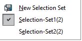 Selection Sets 2023 SOLIDWORKS Help