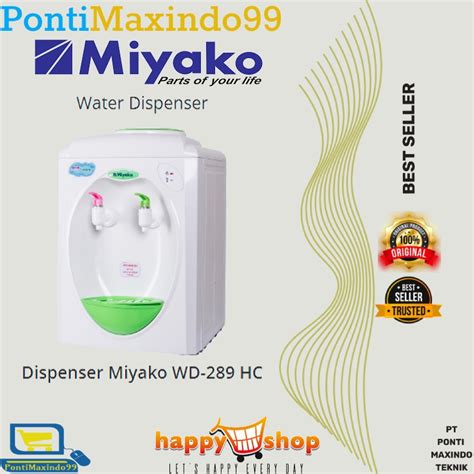 Jual Dispenser Miyako Hot Cool Wd Hc Shopee Indonesia